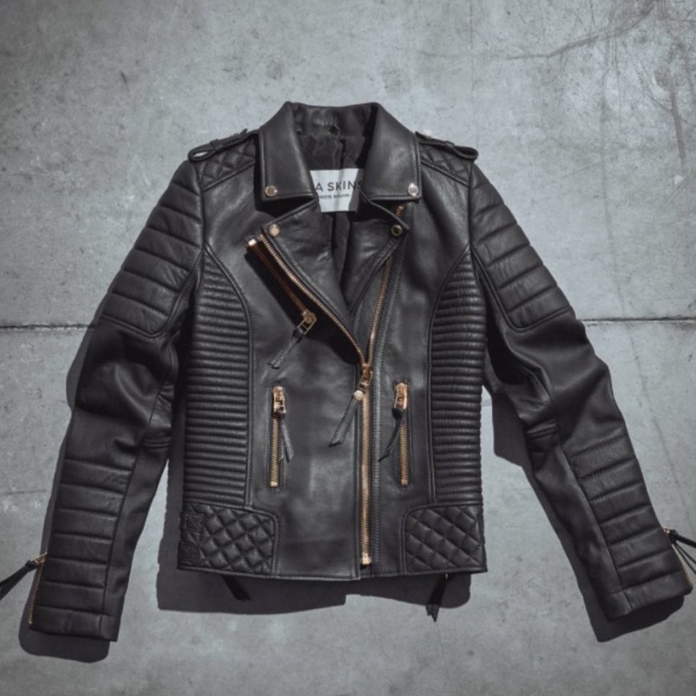 BodaSkins kay Michaels leather jacket